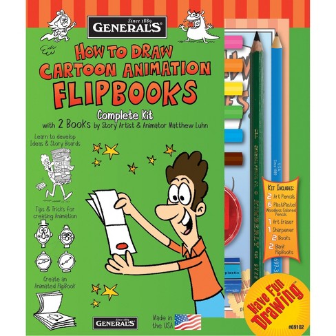 How To Draw Cartoon Flip Books! Kit : Target