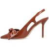 Journee Collection Womens Viera Mid Heel Pointed Toe Pumps - 2 of 4