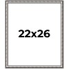 PosterPalooza | Slim Profile Silver Picture Frame - UV Acrylic, Foam Board Backing, Hanging Hardware - 2 of 4