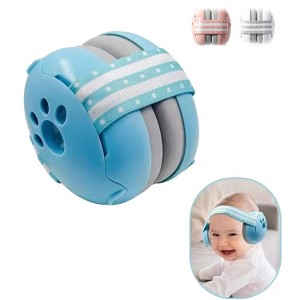 Baby Earmuffs for Noise Cancelling, Super Lightweight Ultra Soft to Prevent Irritation Baby Ear Protection, Headphones for Babies with Travel Bag - 1 of 4