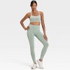 Women's Modal Seamless Light Support Sports Bra - All In Motion™ - 3 of 4