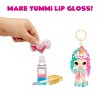 Yummiland Lip Gloss Doll: Mystery Color Change - Phoebe Frappe Includes DIY Lip Gloss + Removable Keychain - 3 of 4