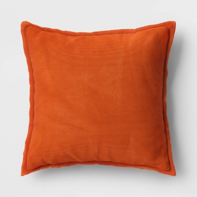 orange throw pillows for sofa