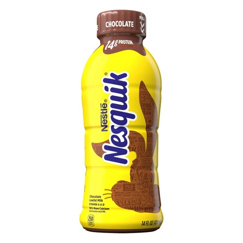 Nesquik Low Fat Chocolate Milk - 14 fl oz - image 1 of 4