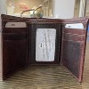 Officially Licensed "US ARMY" Medallion Genuine Leather Classic Handmade Wallet - Trifold Brown - 3 of 3
