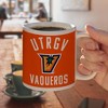 The University of Texas Rio Grande Valley Vaqueros Logo Ceramic Coffee Mug Novelty Gift Mugs for Coffee Tea and Hot Drinks 11oz White - 4 of 4