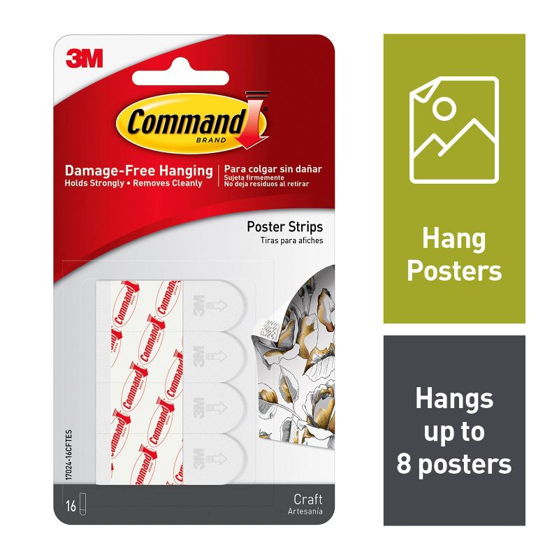 Command 16ct Craft Poster Strips, 3 of 18