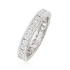 Ross-Simons 1.40 Ct. T.W CZ Eternity Band in Sterling Silver - 3 of 4