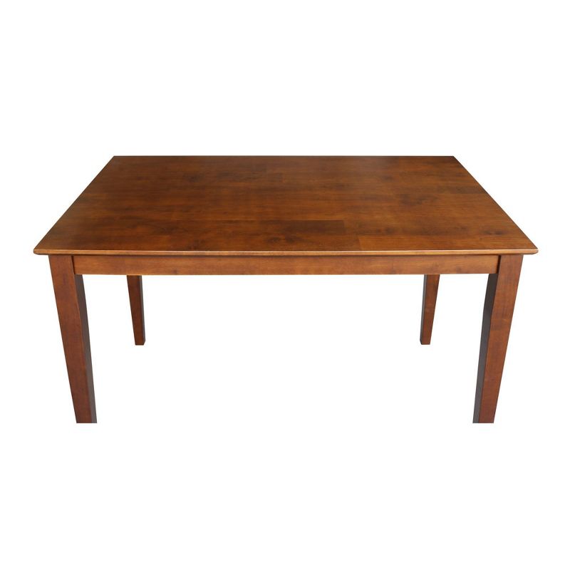30' X 48' Solid Wood Top Table with Shaker Legs - International Concepts, 6 of 10