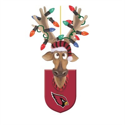 Arizona Cardinals, Resin Reindeer Orn