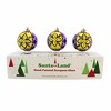 Santa Land 4.0 Inch Gold Fleur-De-Orleans Christmas Tree Ornament Set , Ornament Ball Mardi Gras Krewe (3PC) - 4 of 4