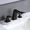PROOX 8 in. Widespread 2-Handle Waterfall Spout Bathroom Faucet with Pop-Up Assembly - 2 of 4