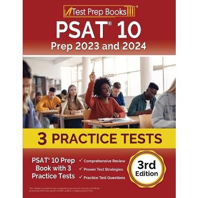 PSAT 10 Prep 2023 and 2024 - by  Joshua Rueda (Paperback)
