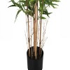 Syemin Artificial Plants Artificial Plant Bamboo Tree Home Decor Fake Plants Faux Plants Indoor Outdoor Fall Decoration, Green, 32"*27"*44" - 4 of 4