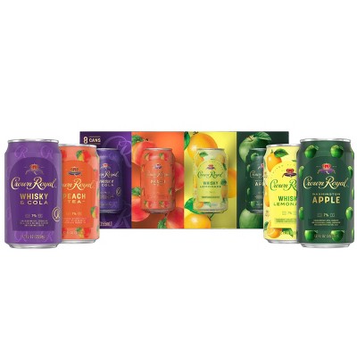 Crown Royal Whisky & Cola Variety - 8pk/355ml