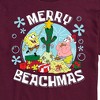 Men's - SpongeBob SquarePants - Merry Beachmas Patrick and Spongebob Short Sleeve Graphic T-Shirt - 2 of 4