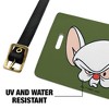 Pinky and the Brain The Brain Head Luggage ID Tags Set of 2 - 4 of 4