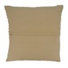 Saro Lifestyle Fringe Striped  Decorative Pillow Cover - 2 of 3