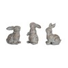 Melrose Stone Rabbit Figurine (Set of 6) - 4 of 4