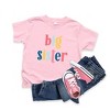 The Juniper Shop Big Sister Colorful Toddler Short Sleeve Tee - 2 of 2