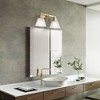 Livex Lighting Mission 2 - Light Vanity in  Antique Brass - 2 of 4