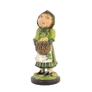 Charles Mcclenning 9.0 Inch Fiona Gold Coin Saint Patricks Irish Figurines - 1 of 3