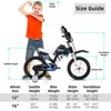JOYSTAR Dirt Bike Style Kids Bike, 12 inch, Blue - 3 of 4