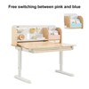 Chery Life 47.2" x 27.6" Wide-Tilt Study Desk with H-Shaped Legs - Height Adjustable (1.2m) for Space-Saving Workspaces - 3 of 4