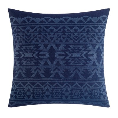 20" X 20" Crescent Lake Throw Pillow Blue - Eddie Bauer