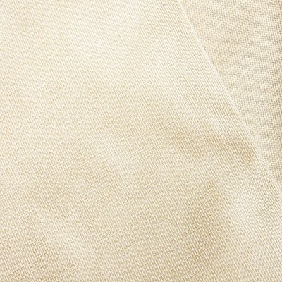 Set of 4 Cream Canvas Throw Pillow Covers for DIY Crafts
