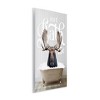 Stupell Industries Vintage Bathroom Moose Ad, 10" x 15" - 3 of 4