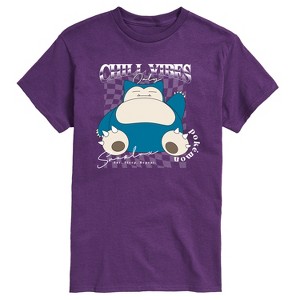 Men's - Pokémon - Snorlax Chill Vibes Short Sleeve Graphic T-Shirt - 1 of 3