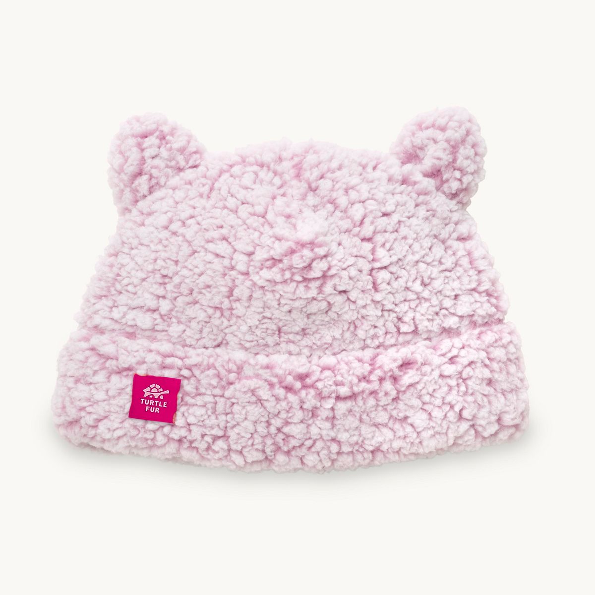 Turtle Fur Kids' Comfort Lush Kitty Beanie - Recycled High Pile Fleece Winter Hat with Cat Ears