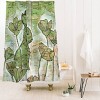 Deny Designs Land Of Lulu Signs Of Spring Shower Curtain: Abstract Polyester Fabric, Machine Washable, Buttonhole Top - 2 of 2