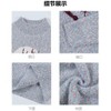 Women's Christmas Sweater High Neck Long Sleeve Fuzzy Knitted Pullover Top Casual Loose Jumper Tops - 4 of 4