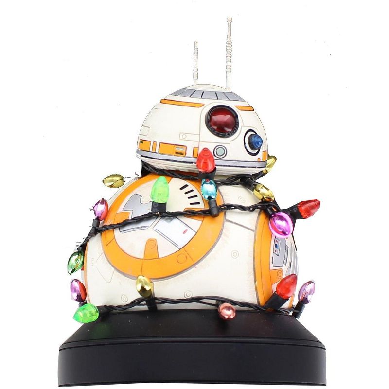 Gentle Giant Star Wars Light Up Holiday BB-8 Resin Mini Bust, 1 of 4