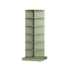 6/7 Tier Rotating Shoe Rack, Wooden Spinning Shoe Rack Tower, Free Standing 360°Revolving Shoe Organizer, Rotate Shelf Storage for Shoes or Handbags - 4 of 4
