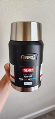 Thermos Icon 16oz Stainless Steel Food Storage Jar With Spoon : Target