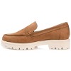 Journee Collection Womens Erika Medium and Wide Width Loafer Almond Toe Slip On Flats - 2 of 4