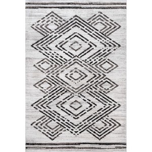 Nuloom Merri Distressed Geometric Cotton Blend Indoor Area Rug - 1 of 4