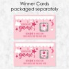 Big Dot of Happiness It's a Girl - Pink Baby Shower Game Scratch Off Cards - 22 Count - 3 of 4