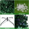 230 Branches 6ft Christmas Tree Easy Setup Sturdy Realistic PVC Pine Tree for Home Office Party Holiday Christmas Night Decoration 230 Branches - 3 of 4