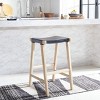 Aariz Rectangle Barstool  - Safavieh - image 3 of 4