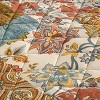 Collections Etc Elegant Arlington Floral Patchwork Quilted Bedspread - 3 of 3