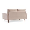 American Furniture Classics,69 Inch Wide Upholstered Two Cushion Sofa with Square Arms - 4 of 4