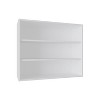 Wall Shelf 30" H, 3 Shelves, White - 4 of 4