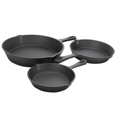 Gibson Home 4-Piece Addlestone Cast Iron Skillet Set - 141590.04