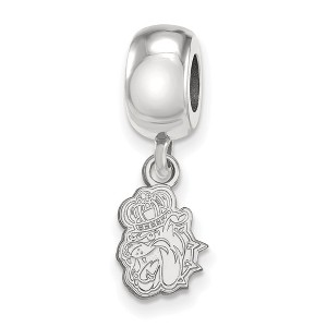 Black Bow Jewelry Sterling Silver James Madison Dukes NCAA Bead Charm - 1 of 4