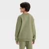 Boys' Active Comfort Fleece Crewneck Sweatshirt - All In Motion™ - 2 of 3