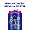 White Claw 0.0 Non-Alcoholic Black Cherry Cranberry - 6pk/12 fl oz Cans - 2 of 4